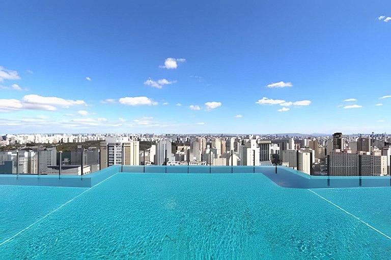 Amplo Apart Vila Mariana/Garagem/Piscina/Academia