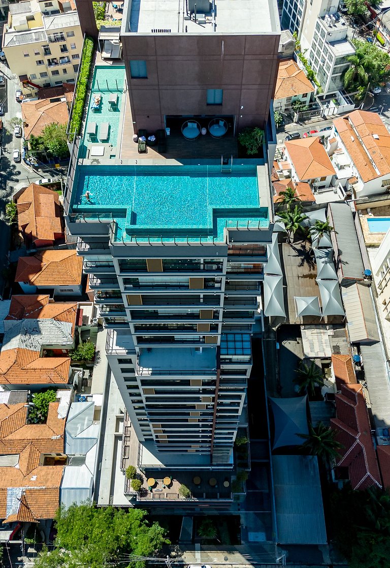 Amplo Apart Vila Mariana/Garagem/Piscina/Academia