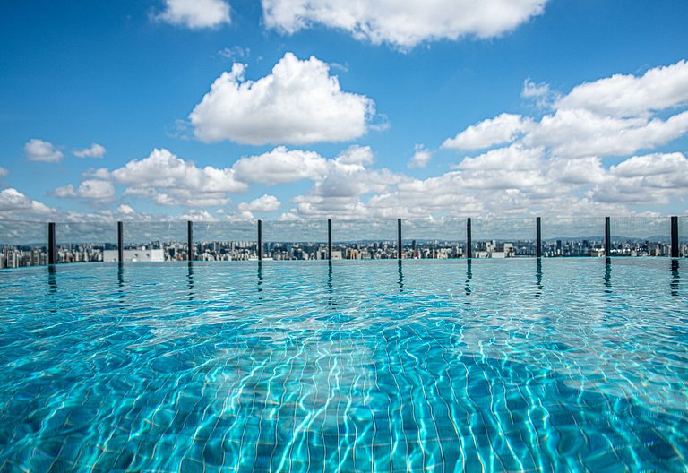 Amplo Apart Vila Mariana/Garagem/Piscina/Academia