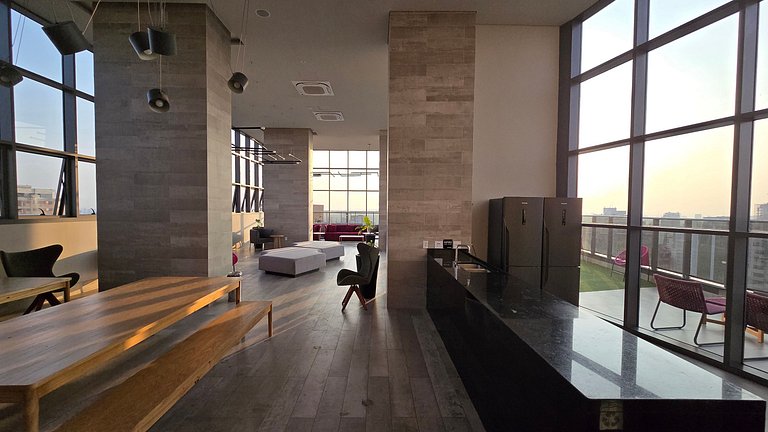 Lindo e confortável Studio/M.Paraiso Integrado