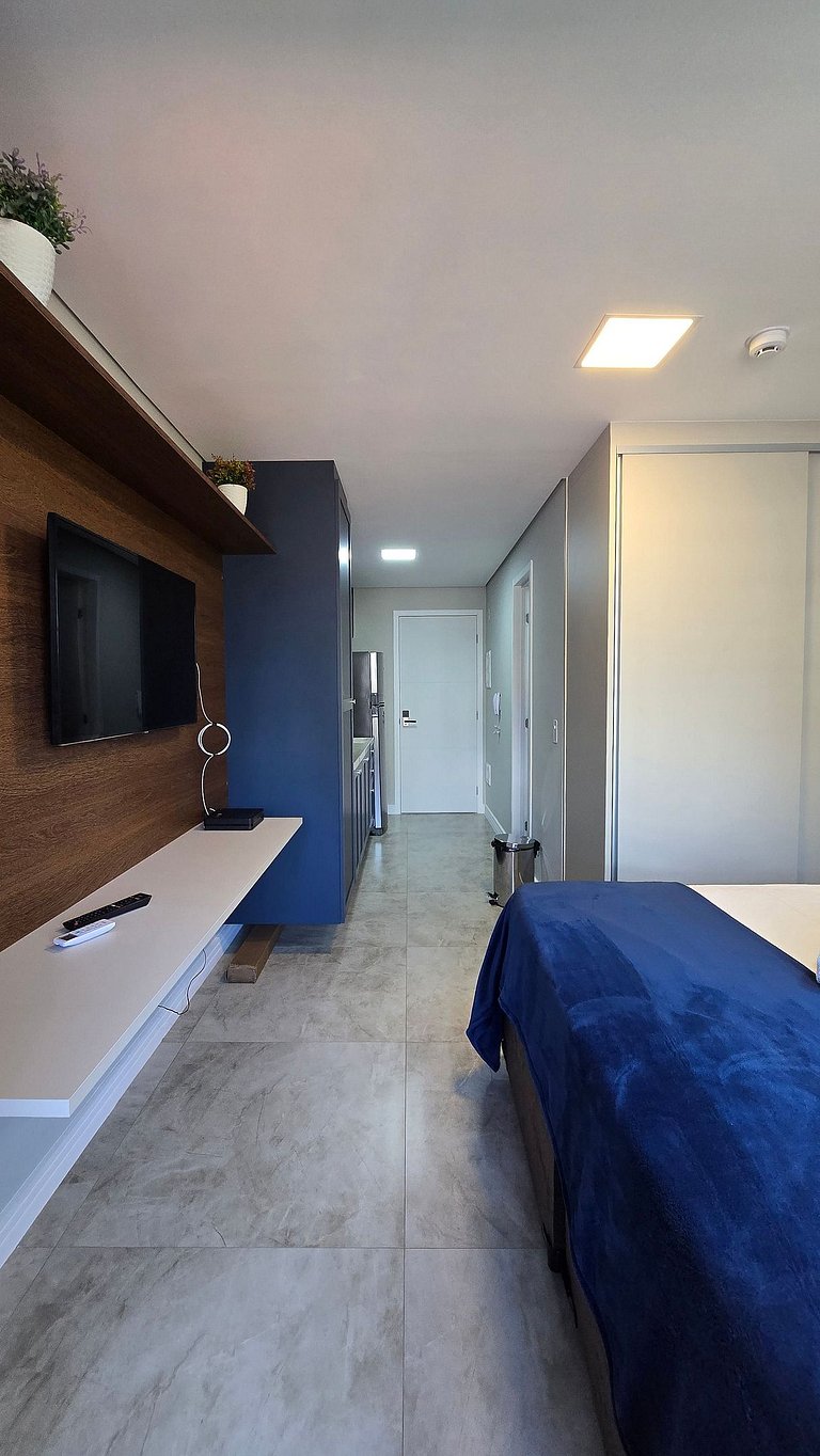 Studio Broklin a 2 min do Metro / Cama Queen