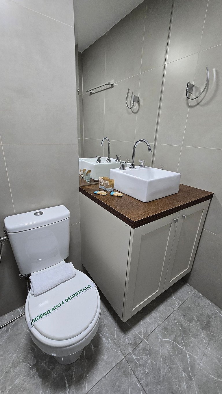 Studio Broklin a 2 min do Metro / Cama Queen