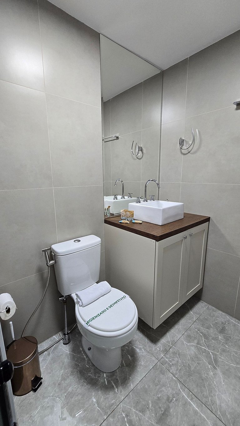Studio Broklin a 2 min do Metro / Cama Queen