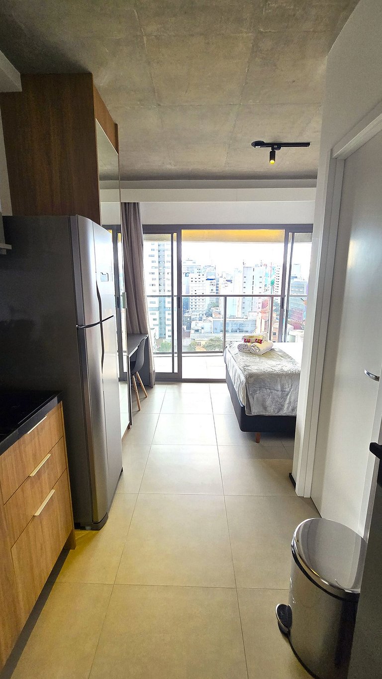 Studio no coração de sampa/M.Paraiso Integrado/