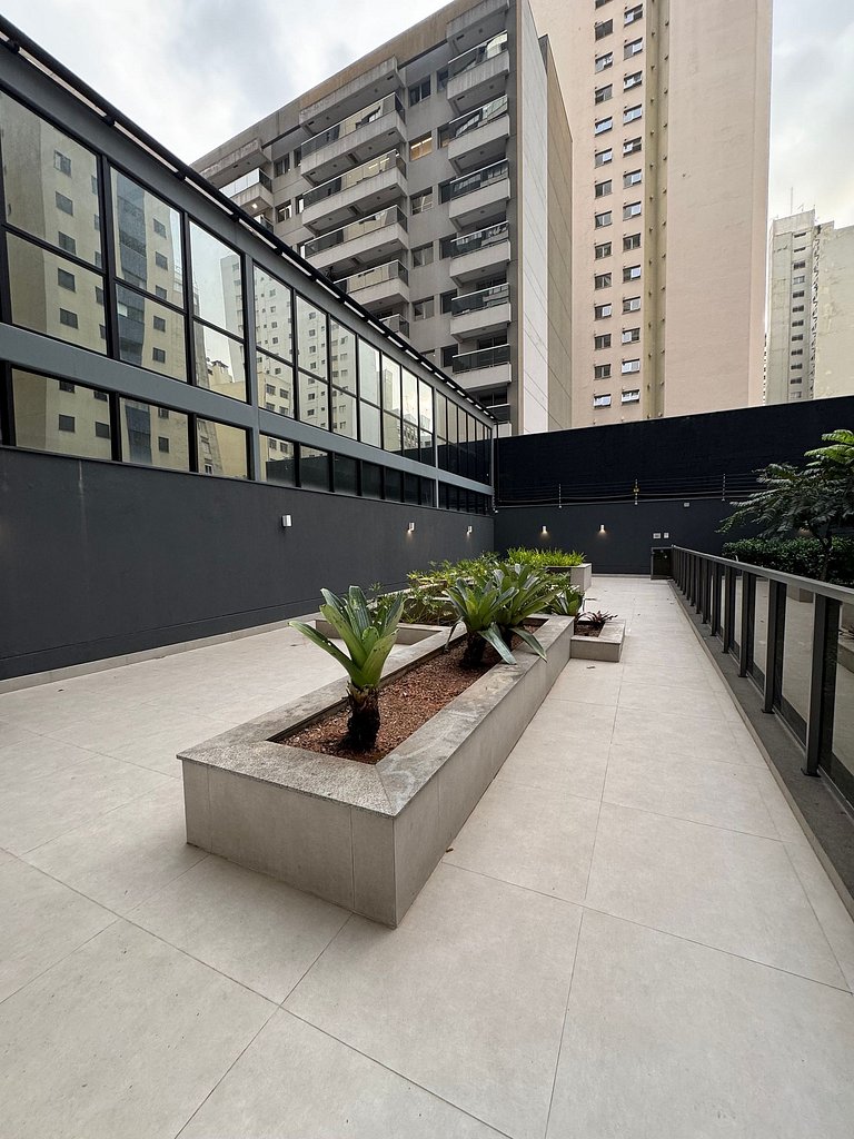 Charme e conforto na Bela Vista - Sacada Ampla