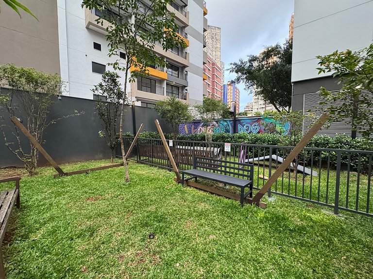 Charme e conforto na Bela Vista - Sacada Ampla