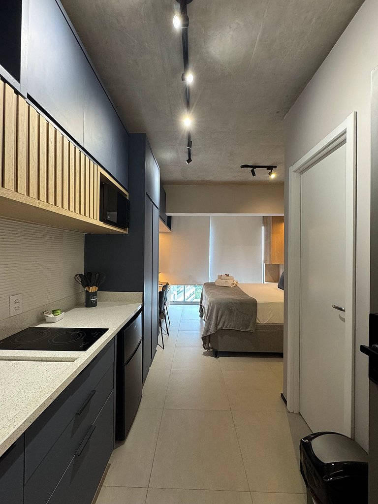 Lindo e confortável Studio/M.Paraiso Integrado