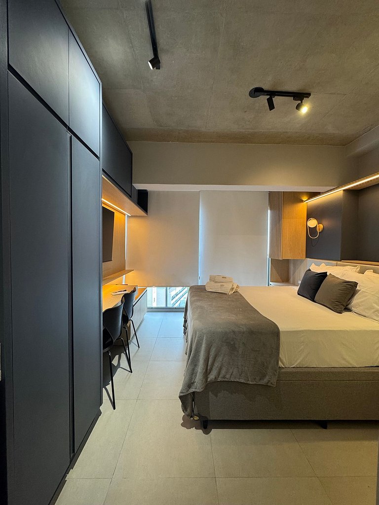 Lindo e confortável Studio/M.Paraiso Integrado