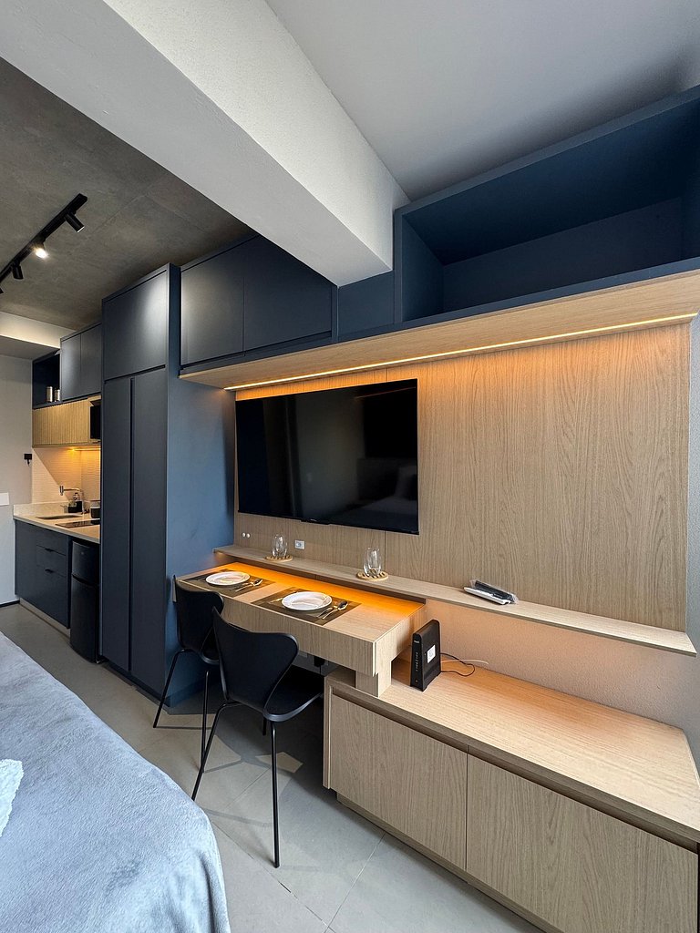 Lindo e confortável Studio/M.Paraiso Integrado