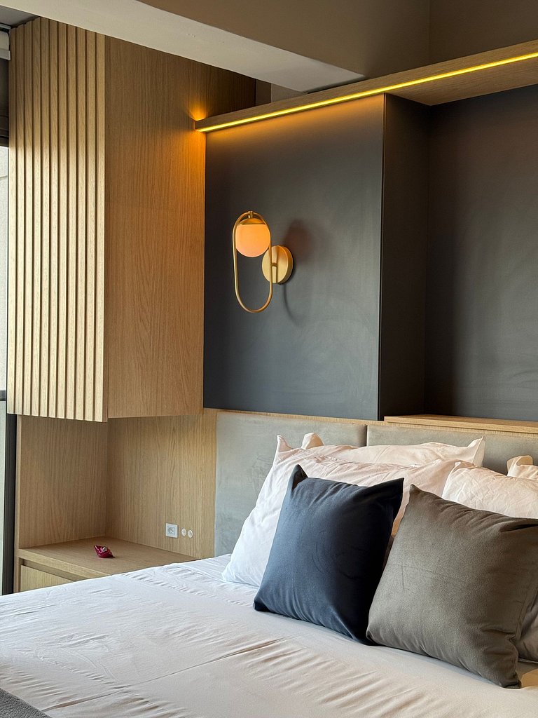Lindo e confortável Studio/M.Paraiso Integrado