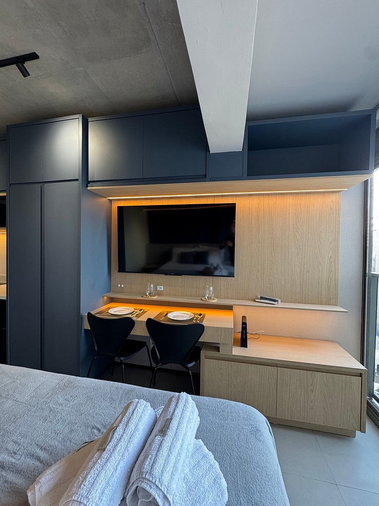 Lindo e confortável Studio/M.Paraiso Integrado
