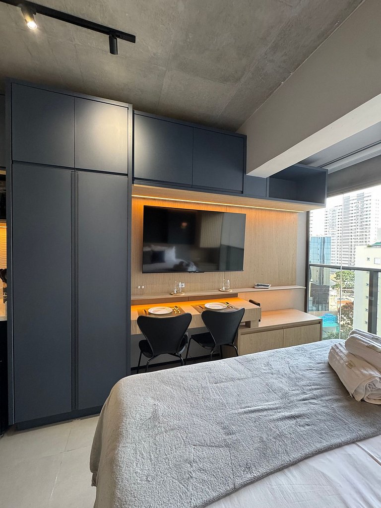 Lindo e confortável Studio/M.Paraiso Integrado