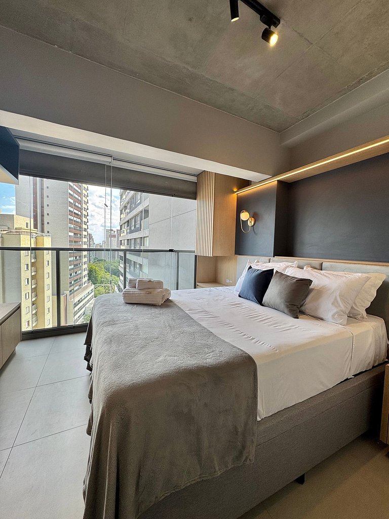 Lindo e confortável Studio/M.Paraiso Integrado