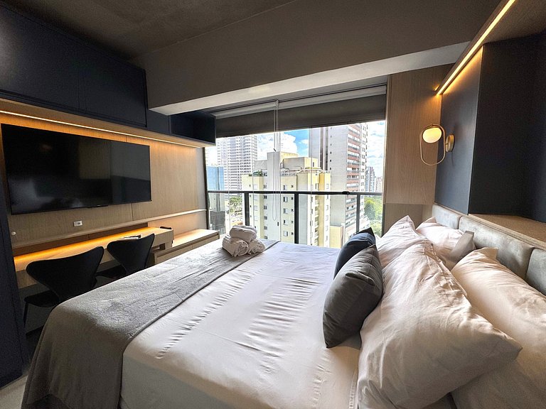 Lindo e confortável Studio/M.Paraiso Integrado