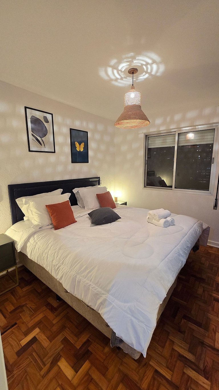 Amplo Apartamento Pinheiros/Cama King/Garagem