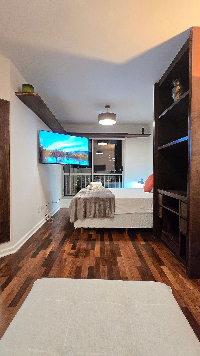 Amplo Apartamento Pinheiros/Cama King/Garagem