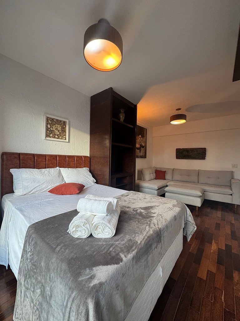 Amplo Apartamento Pinheiros/Cama King/Garagem