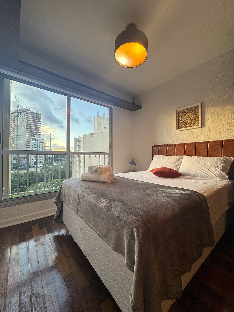 Amplo Apartamento Pinheiros/Cama King/Garagem