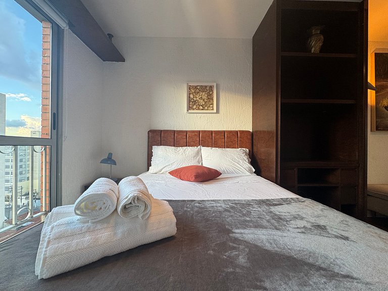 Amplo Apartamento Pinheiros/Cama King/Garagem