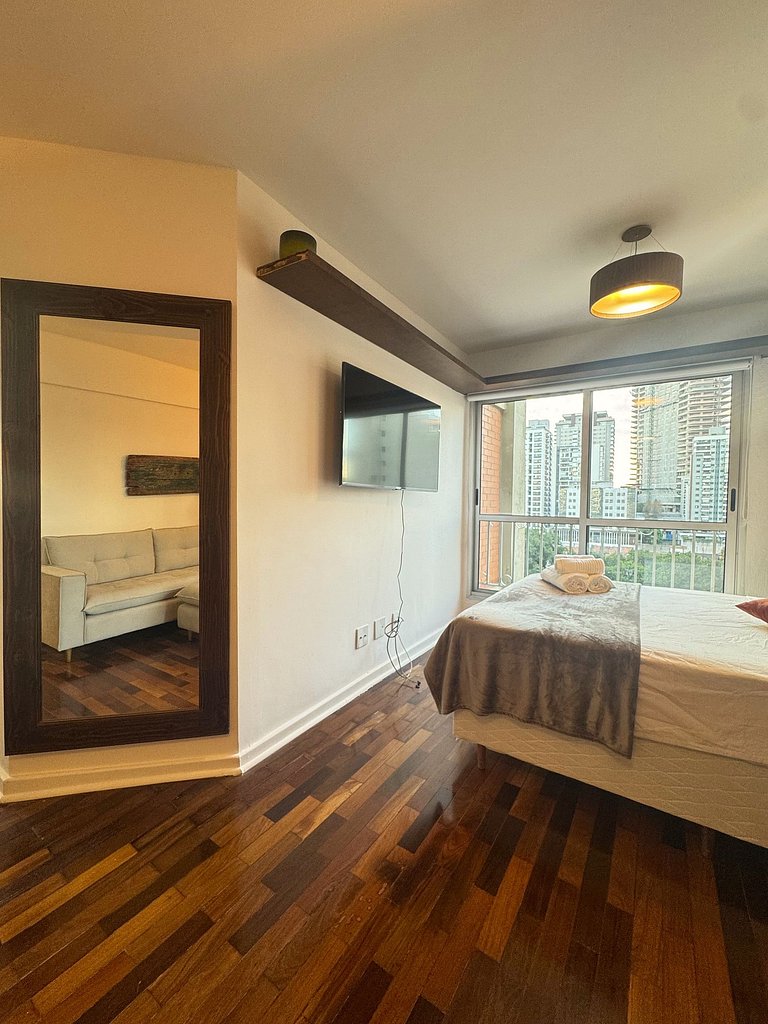 Amplo Apartamento Pinheiros/Cama King/Garagem
