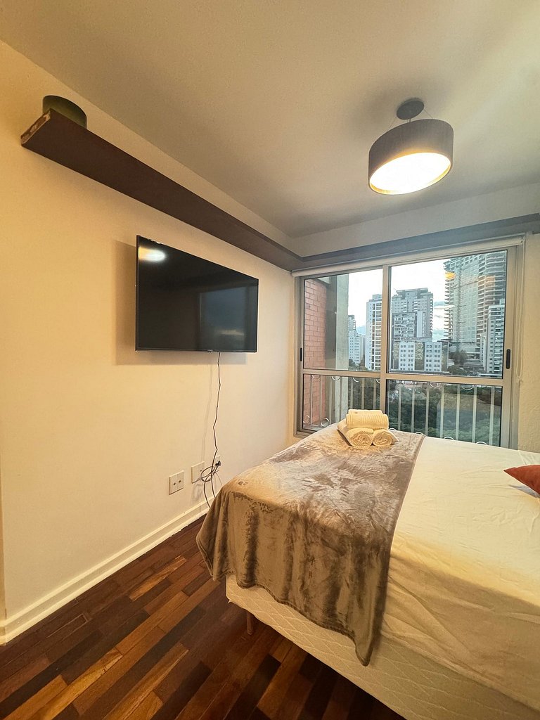 Amplo Apartamento Pinheiros/Cama King/Garagem