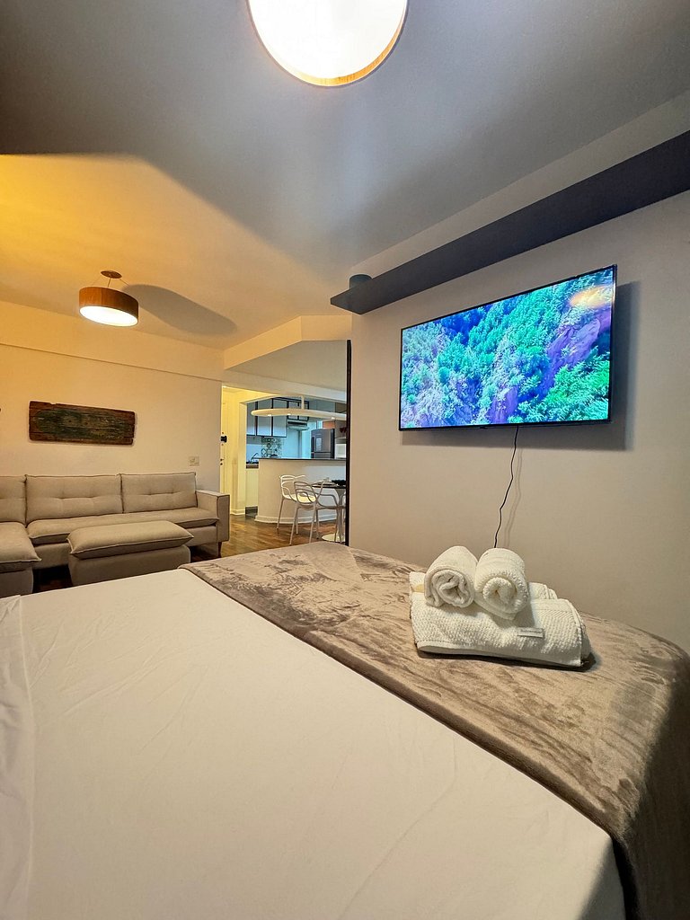Amplo Apartamento Pinheiros/Cama King/Garagem