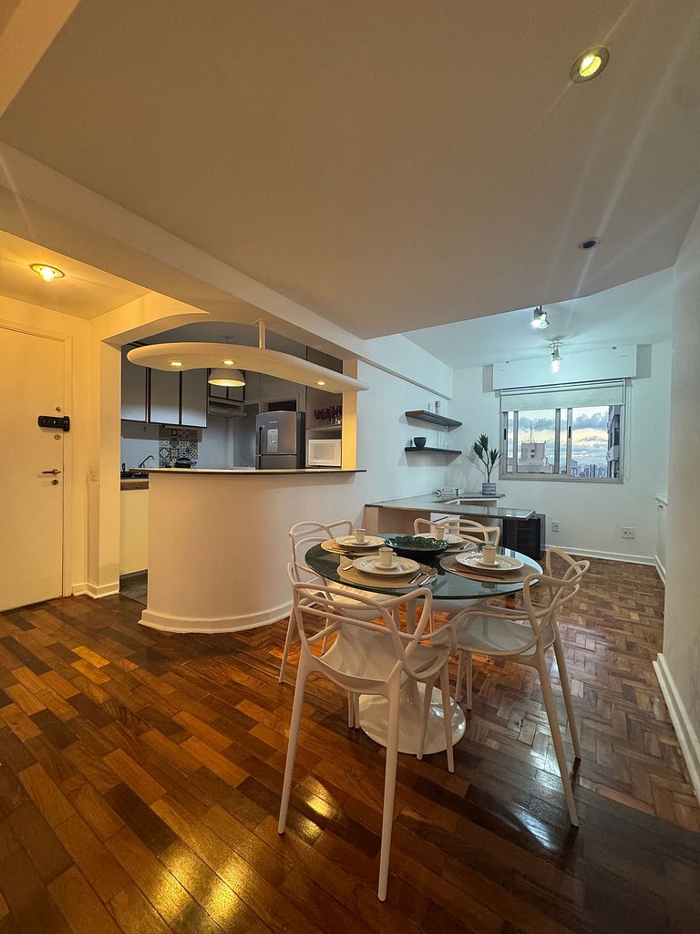Amplo Apartamento Pinheiros/Cama King/Garagem