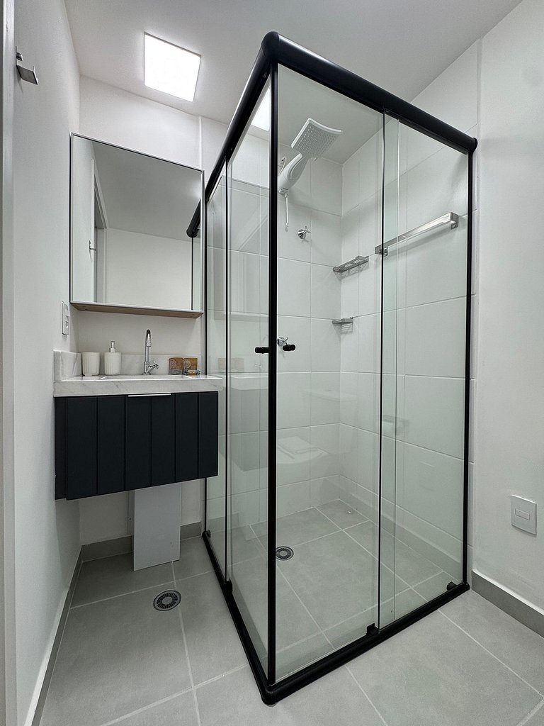 Studio Conforto em Pinheiros/ Sacada / 2 min metro