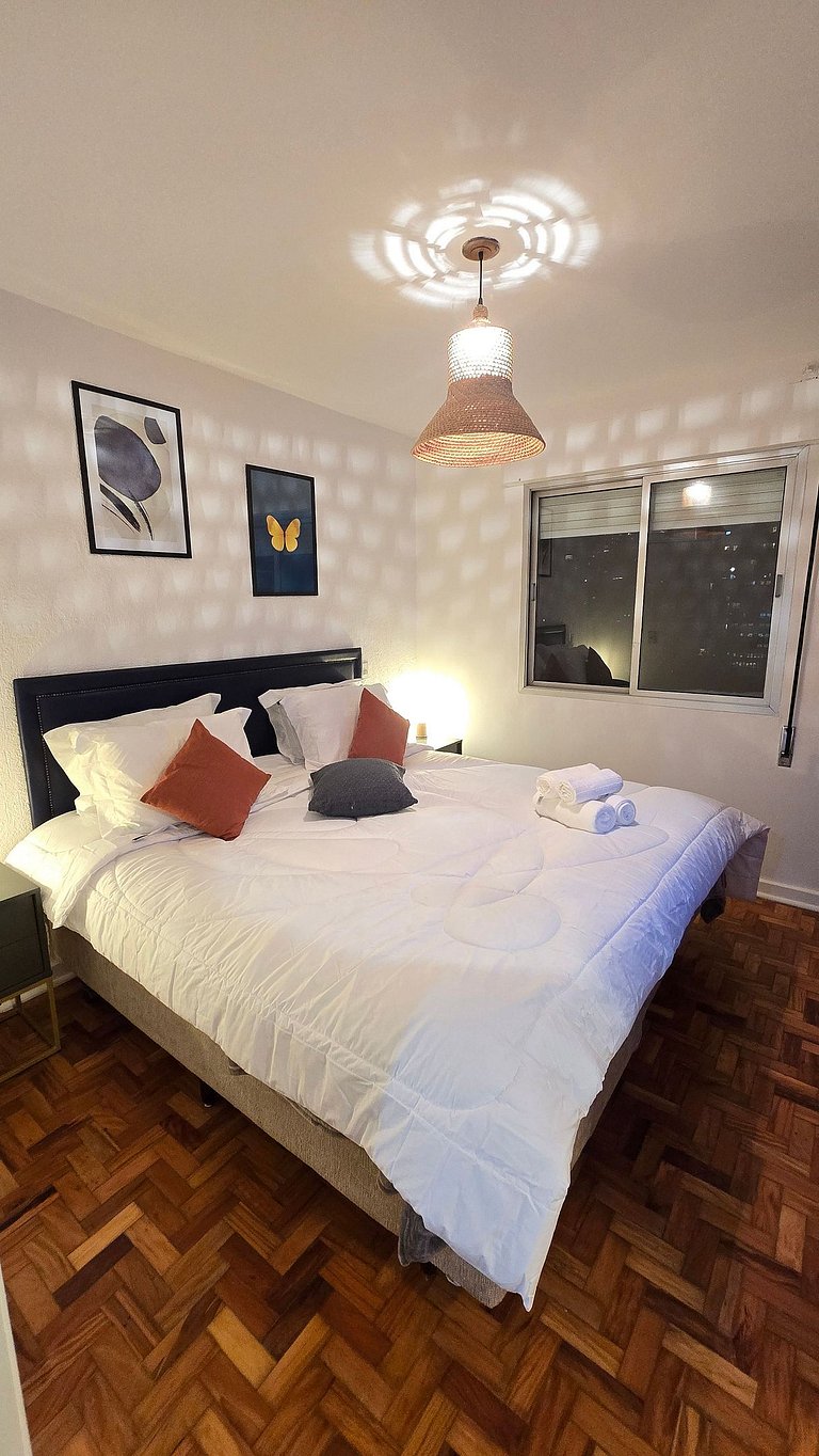 Amplo Apartamento Pinheiros/Cama King/Garagem