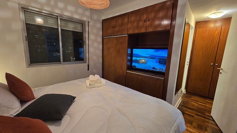 Amplo Apartamento Pinheiros/Cama King/Garagem