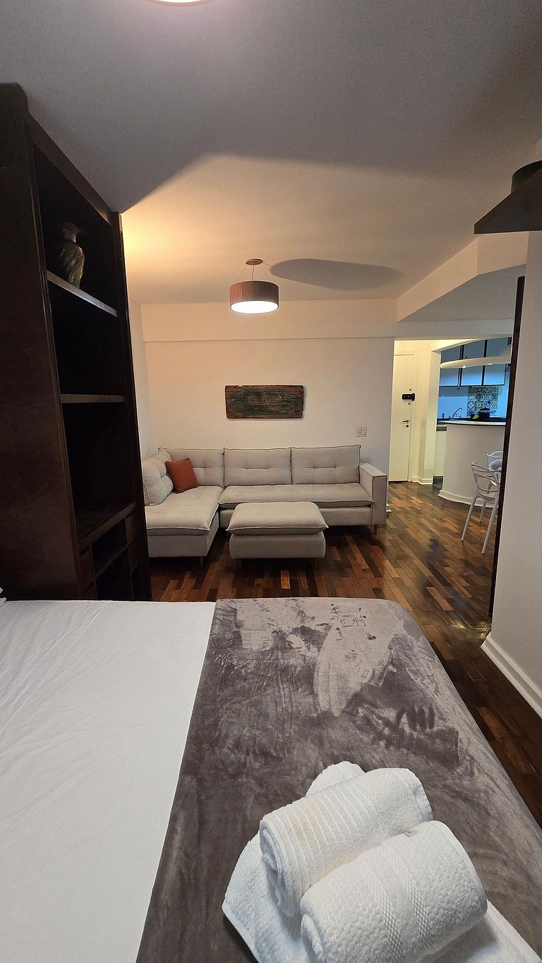 Amplo Apartamento Pinheiros/Cama King/Garagem