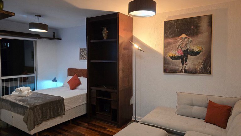 Amplo Apartamento Pinheiros/Cama King/Garagem