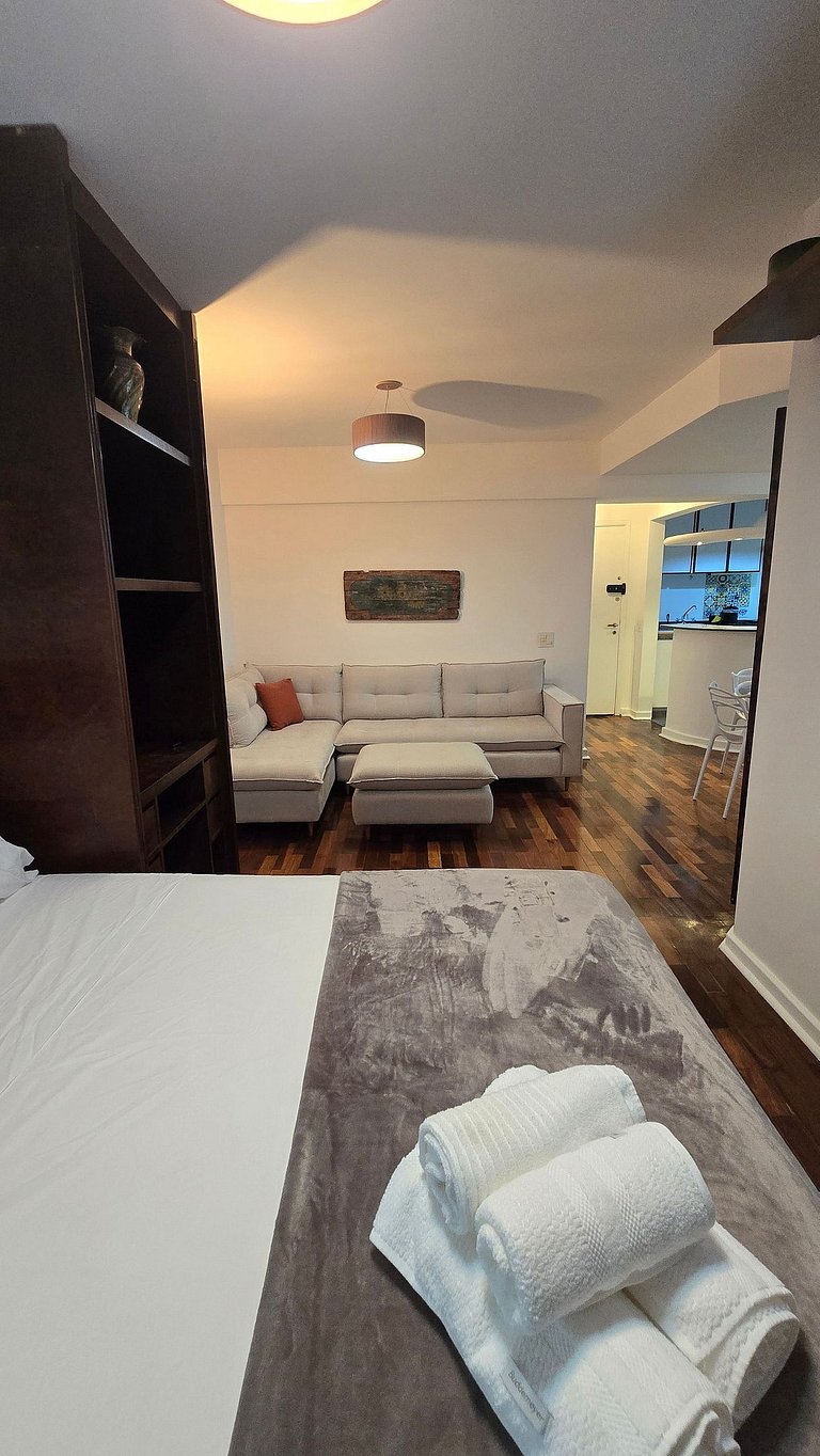 Amplo Apartamento Pinheiros/Cama King/Garagem