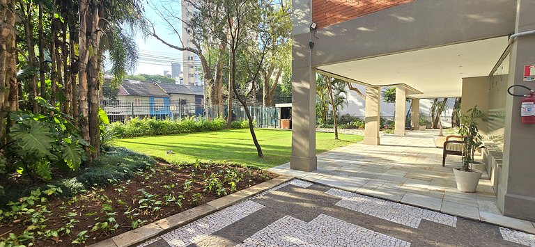 Amplo Apartamento Pinheiros/Cama King/Garagem