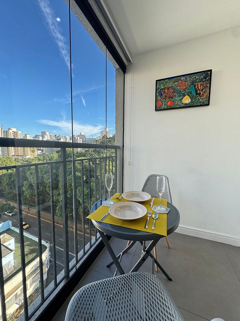 Studio na Consolação / Piscina / Academia
