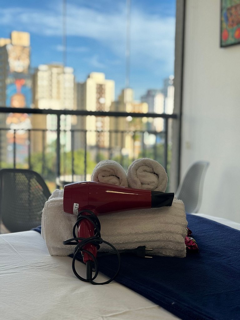 Studio na Consolação / Piscina / Academia