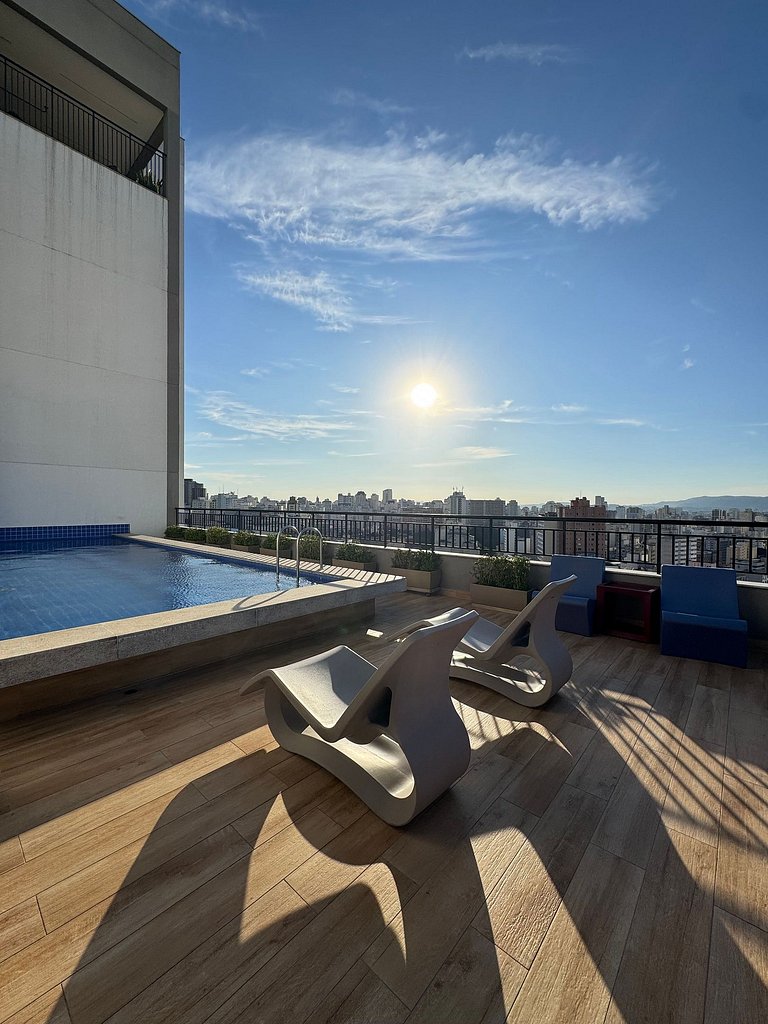 Studio na Consolação / Piscina / Academia