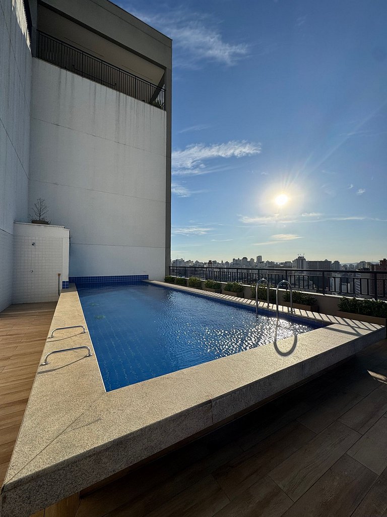 Studio na Consolação / Piscina / Academia