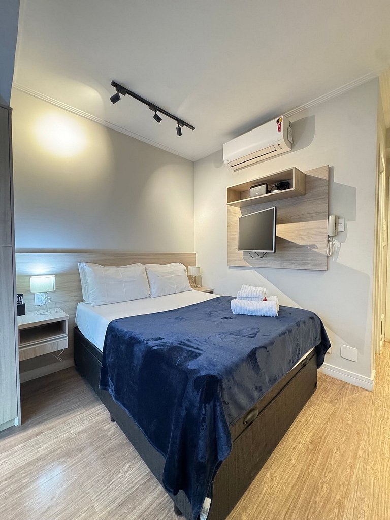 Studio Moderno perto do Allianz + Garagem