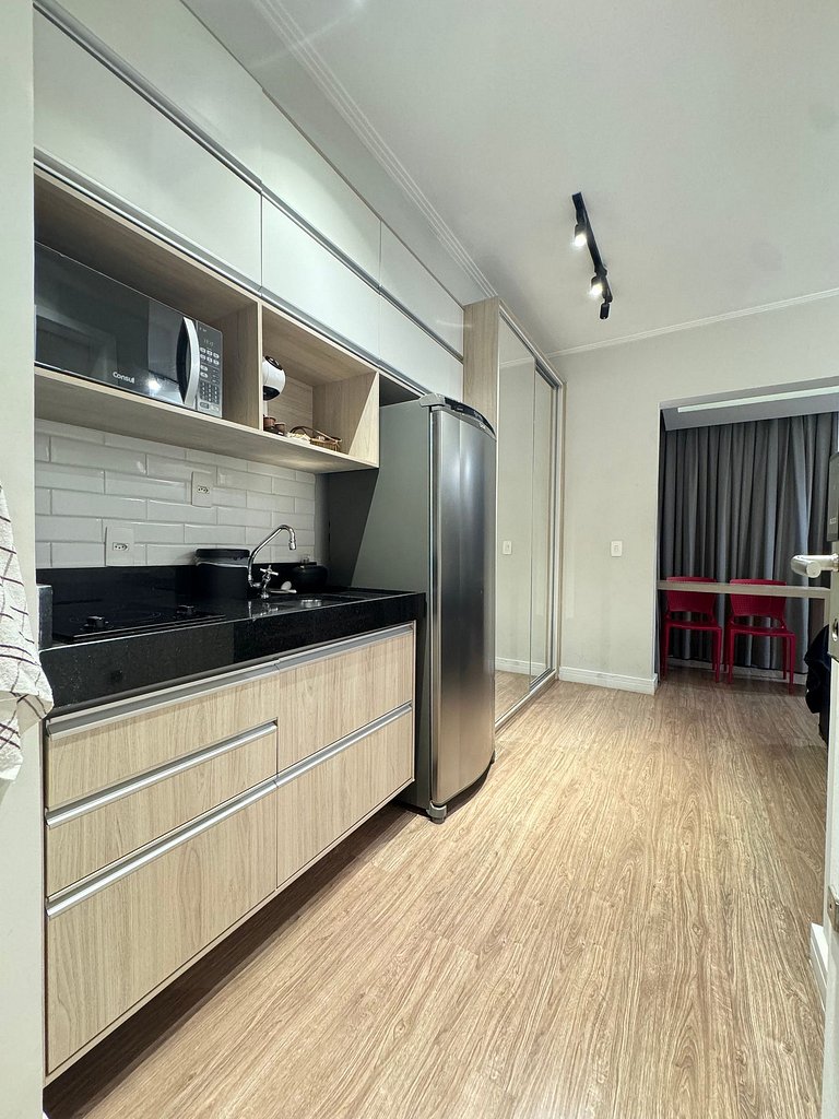 Studio Moderno perto do Allianz + Garagem