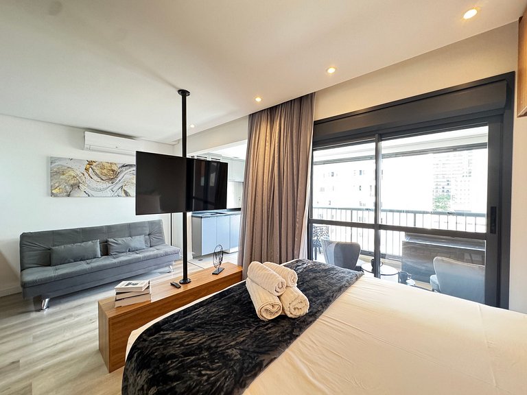 Amplo Apart Vila Mariana/Garagem/Piscina/Academia