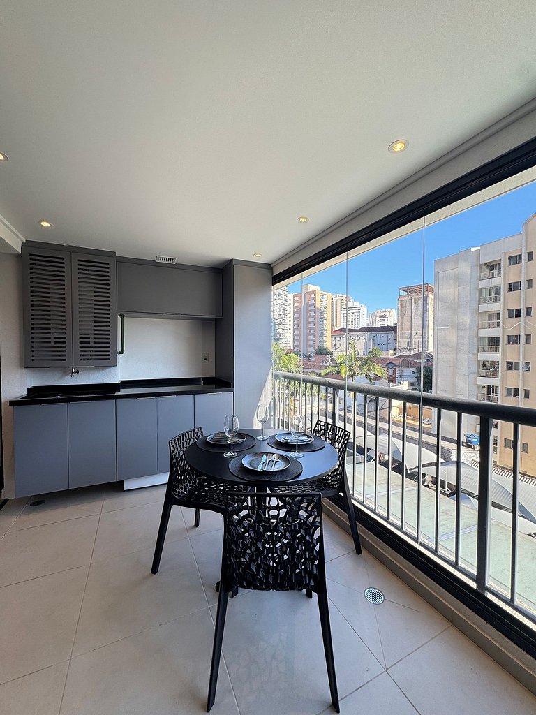 Amplo Apart Vila Mariana/Garagem/Piscina/Academia