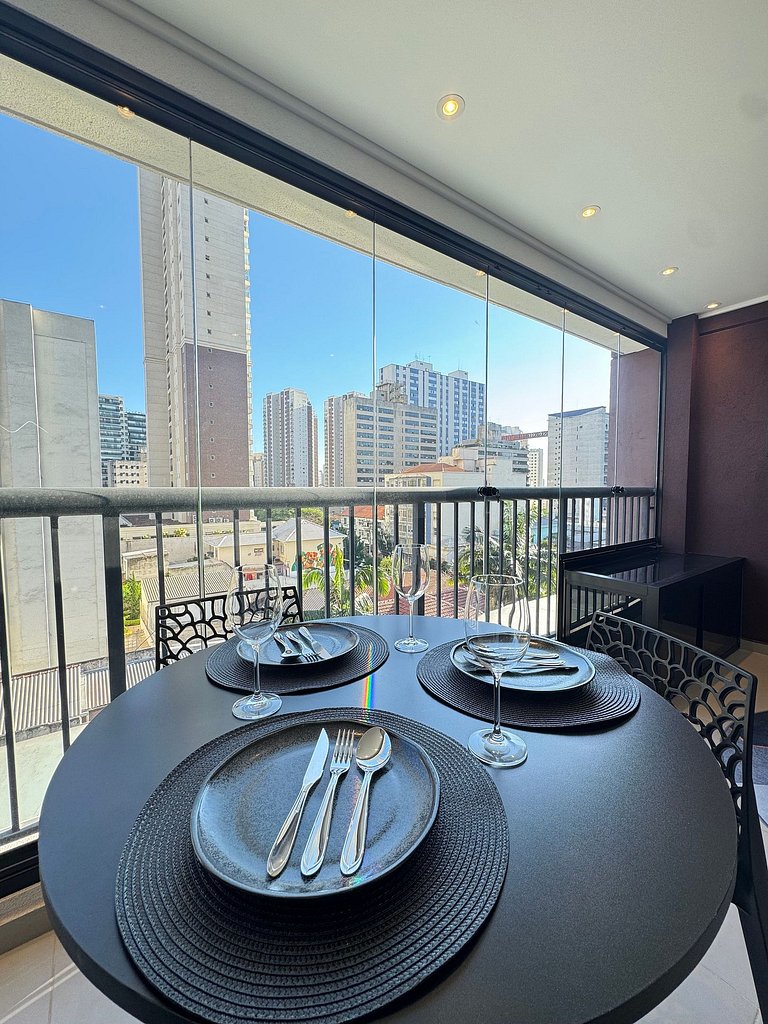 Amplo Apart Vila Mariana/Garagem/Piscina/Academia