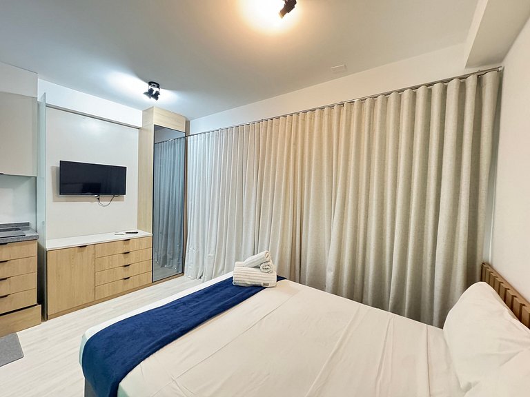 Studio Patio Klabin /Piscina/Academia/Shopping