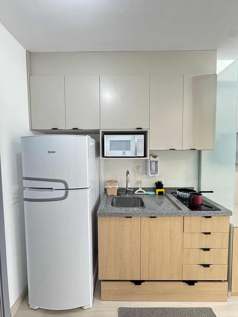 Studio Patio Klabin /Piscina/Academia/Shopping