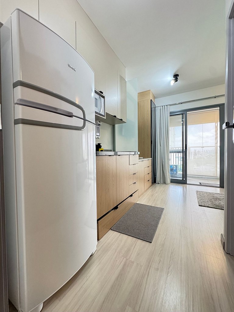 Studio Patio Klabin /Piscina/Academia/Shopping