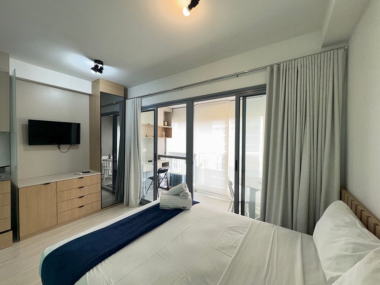 Studio Patio Klabin /Piscina/Academia/Shopping