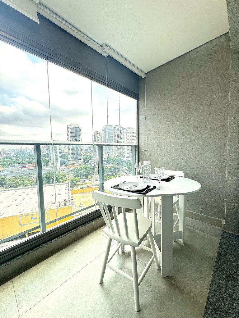 Studio Patio Klabin /Piscina/Academia/Shopping