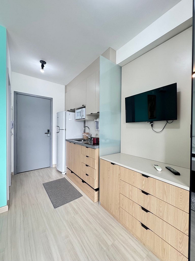 Studio Patio Klabin /Piscina/Academia/Shopping