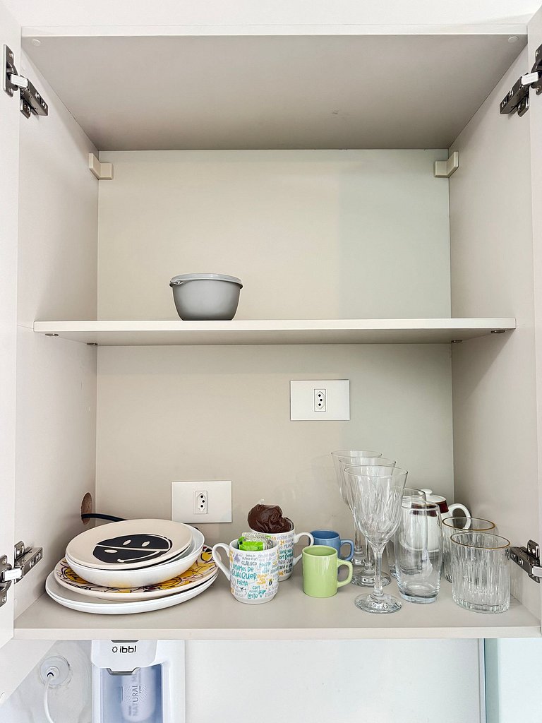 Studio Patio Klabin /Piscina/Academia/Shopping